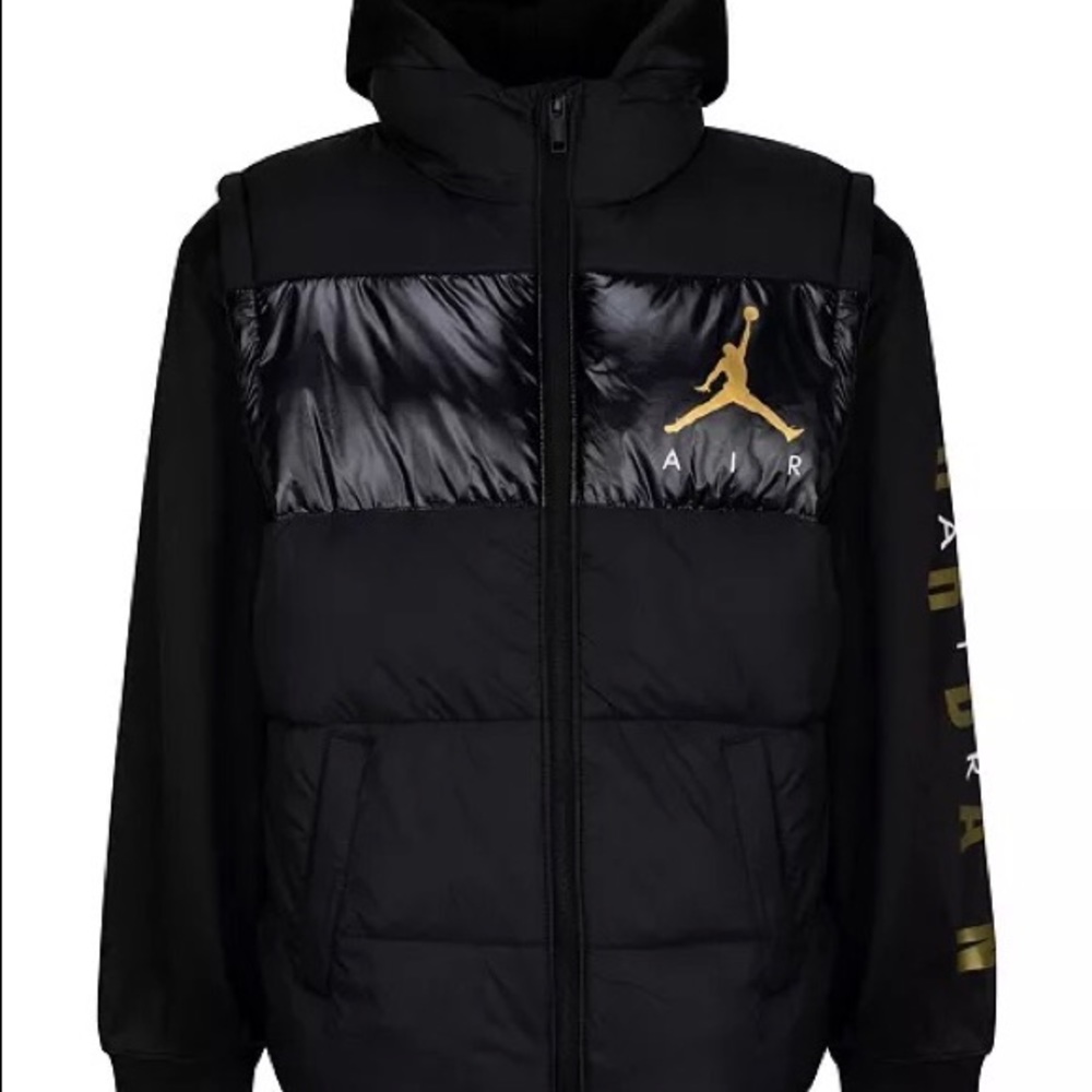 Boys' Jordan Layered Look Jacket - Big Kid